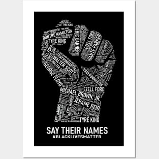 BLM Black Lives Mater Posters and Art